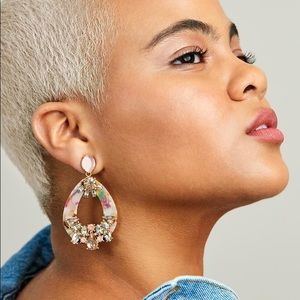 Stella & Dot Dew Drop statement earrings